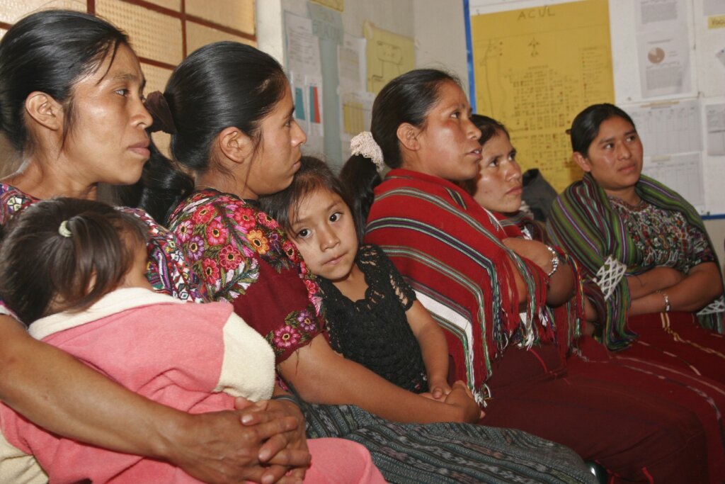 Listener group, Chiapas, Mexico