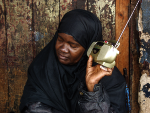 Radio listener, Kenya