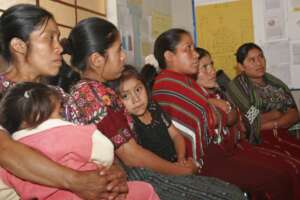 Listener group, Chiapas, Mexico