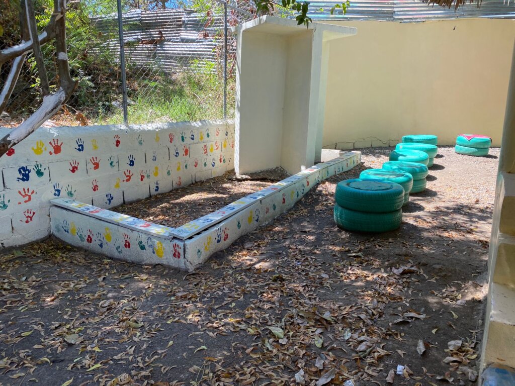 Our first school garden