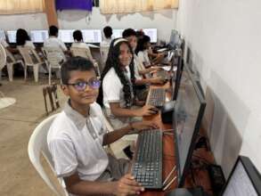 Participating Middle school students