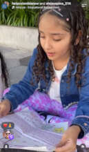 She is Milagros, one of our top students reading