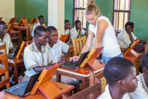 Ella and Loropio girls