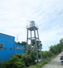 The clean water system after completion