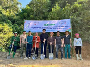 Groundbreaking ceremony for the construction