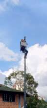 Provided funds to repair the flood lights court