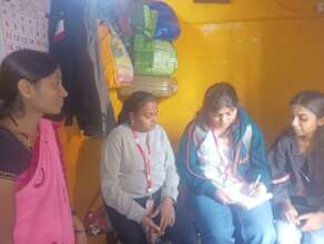ACT team during a home visit