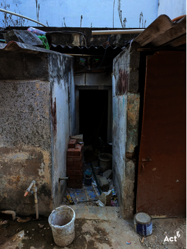 Before: The home they lived in