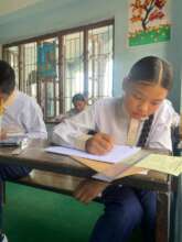 A student takes the terminal exam