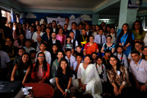 Group photo from the WDACL event at Hamro Ghar