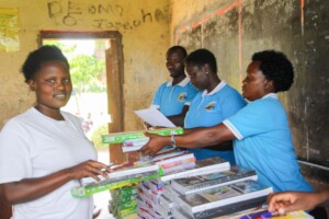 Resty Kemigisa Thanks donors for the support