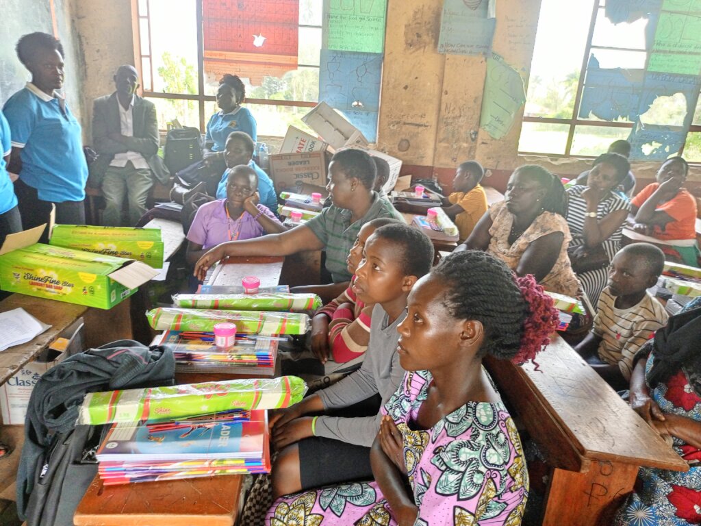 PLANE chairperson talks to beneficiaries