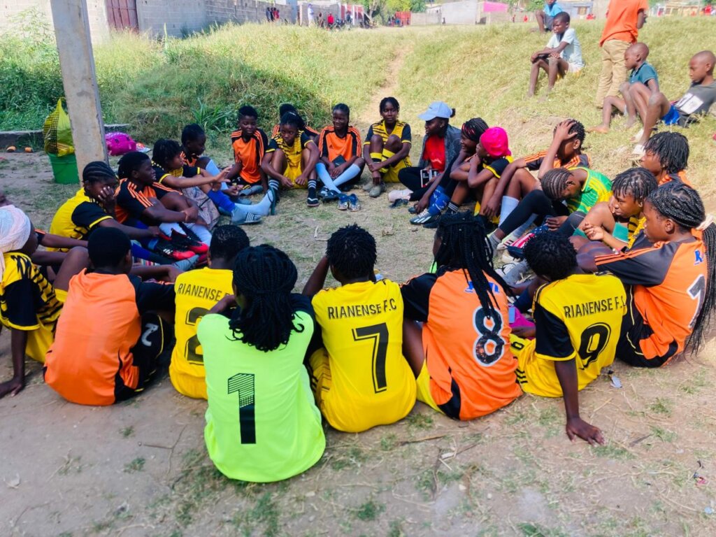 Empower girls through football and further in life