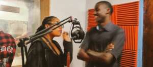 Evelyne and Ivan Drama members in Production Studi