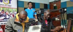 PLANE Staff in a radio talkshow sensetizing people