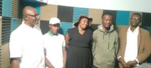 Leaders Pose in a photo after the talksow on VOT .