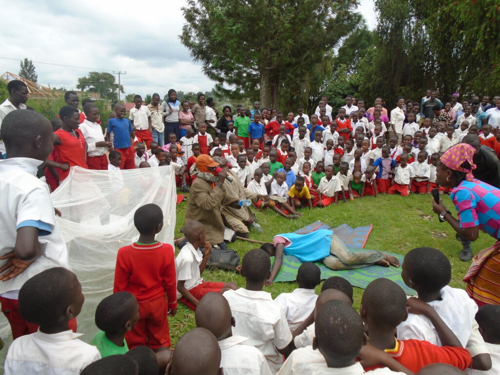 Donate To Prevent Malaria Using Drama  In Uganda