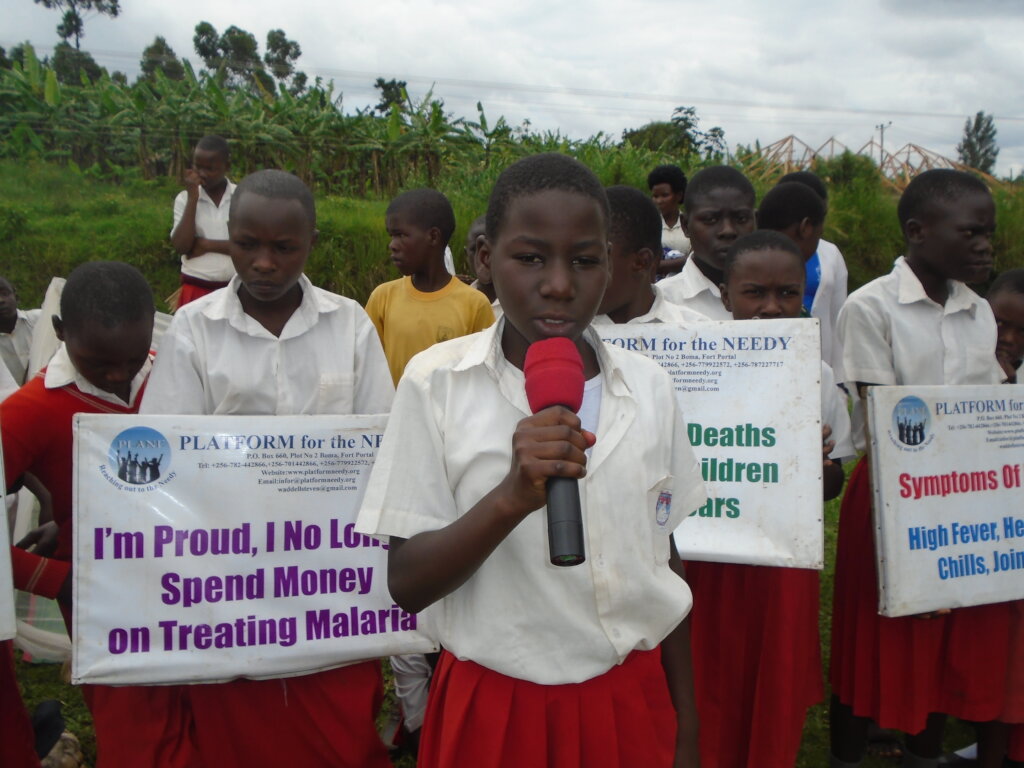 Donate To Prevent Malaria Using Drama  In Uganda