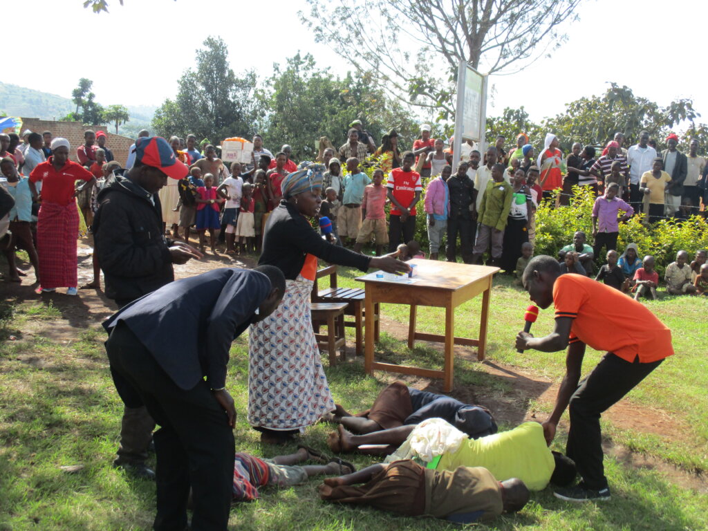 Donate To Prevent Malaria Using Drama  In Uganda