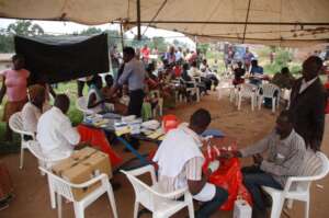 A Health camp organized for the people of Kicwamba