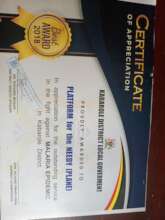 PLANE Awarded for Fighting Malaria in Kabarole