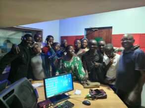 Bahemuka Drama Poses for a Photo in VOT Production