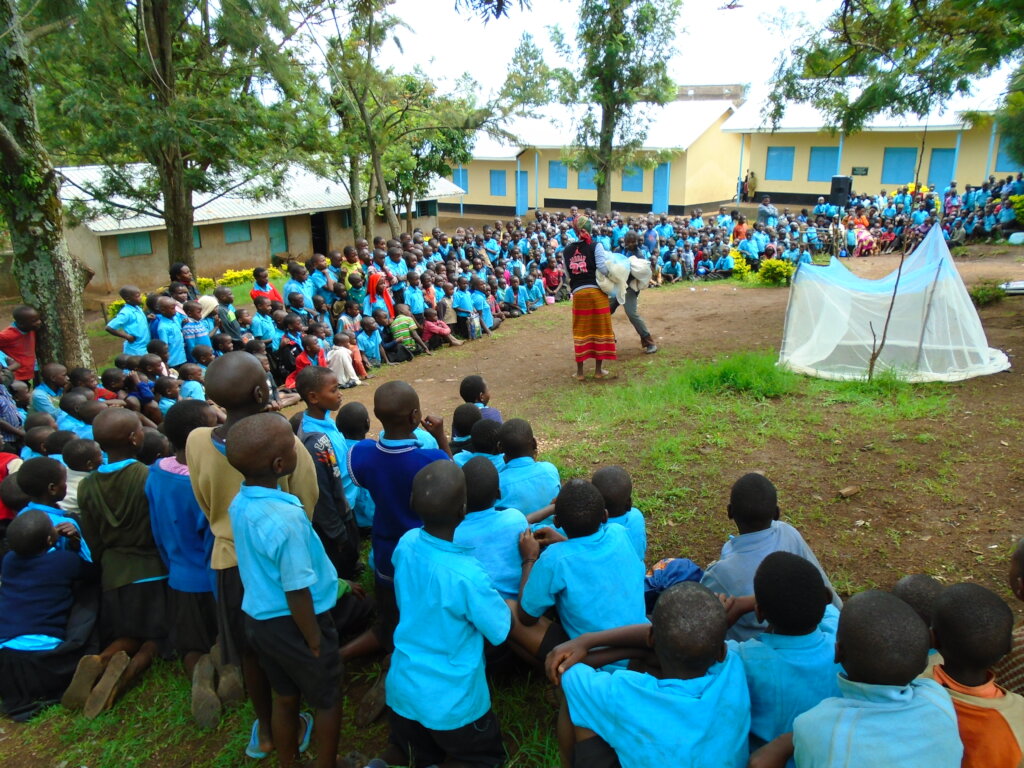 Donate To Prevent Malaria Using Drama  In Uganda
