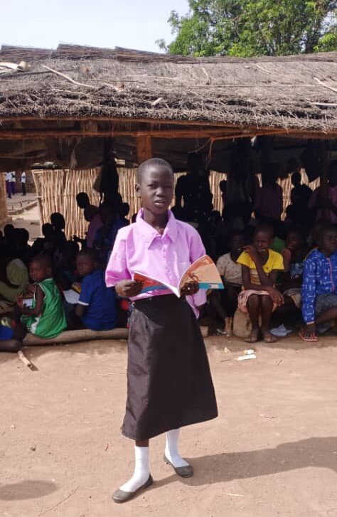 Aduk Deng is a brilliant 13-year-old student