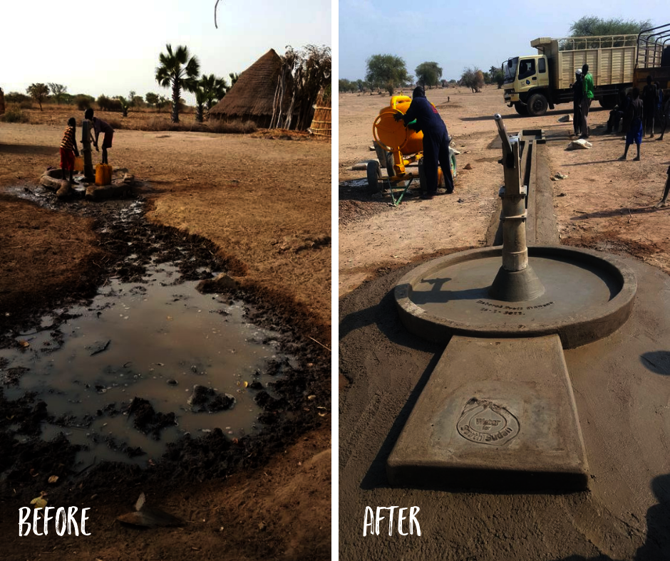 Before and After Well Rehab