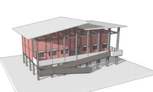 Proposed design of the school