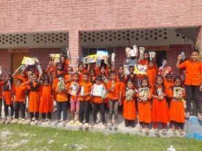 Children got snacks when school building was okay