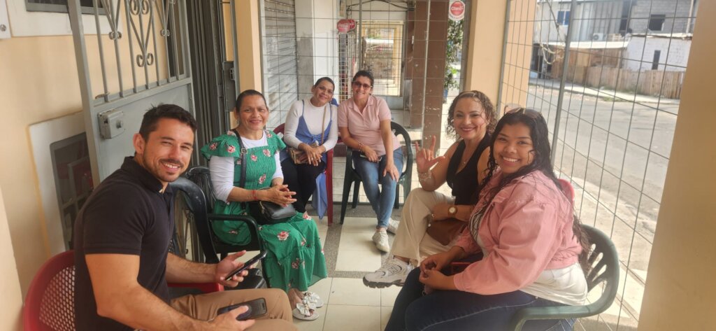 A community event in Manta, Manabi
