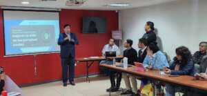 President Minchalo presents our early findings