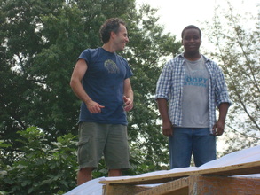 New roof for the chickens
