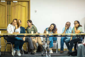 Participants during our in-person sessions