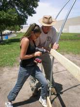 Charley &  LEOUT Youth Building Hoophouse
