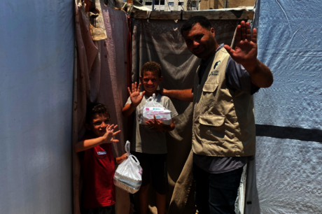 Hot Meal Distribution in Gaza