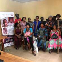 Entrepreneurship training workshop with IDP women