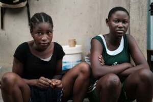 IDP Girls Sharing Their Stories to HfC team
