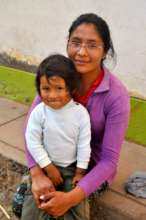 Marleny and her son, Samir