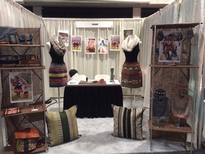 The Awamaki booth