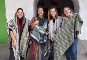 Awamaki Design Interns and their creations