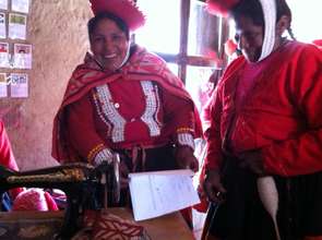 Weavers self-managing Lab textile orders