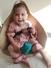 Child in an APT chair
