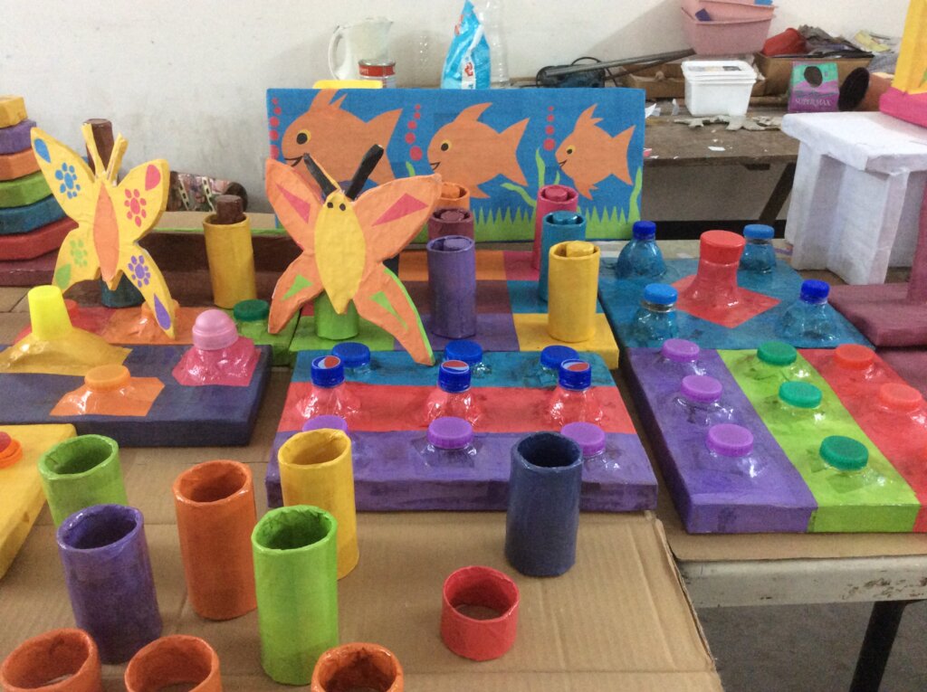 Make disability equipment for children in Pakistan