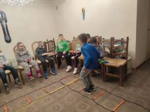 Classes with visually impaired children