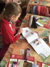 Teaching children the basics of mine safety