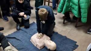 The boy learns how to regain heart rate