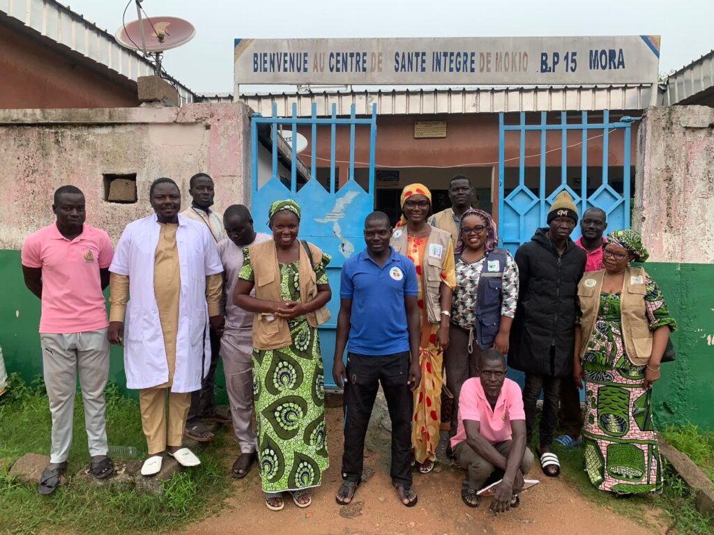 Meeting with Community Health Personnel in Mokio