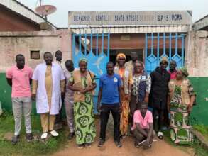 Meeting with Community Health Personnel in Mokio